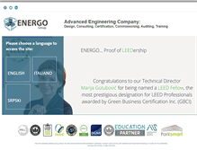 Tablet Screenshot of energogroup.com